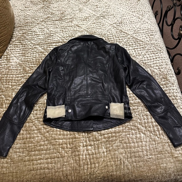 DSTLD Authentic Leather Biker Jacket NEW 🏍️ - Picture 10 of 13